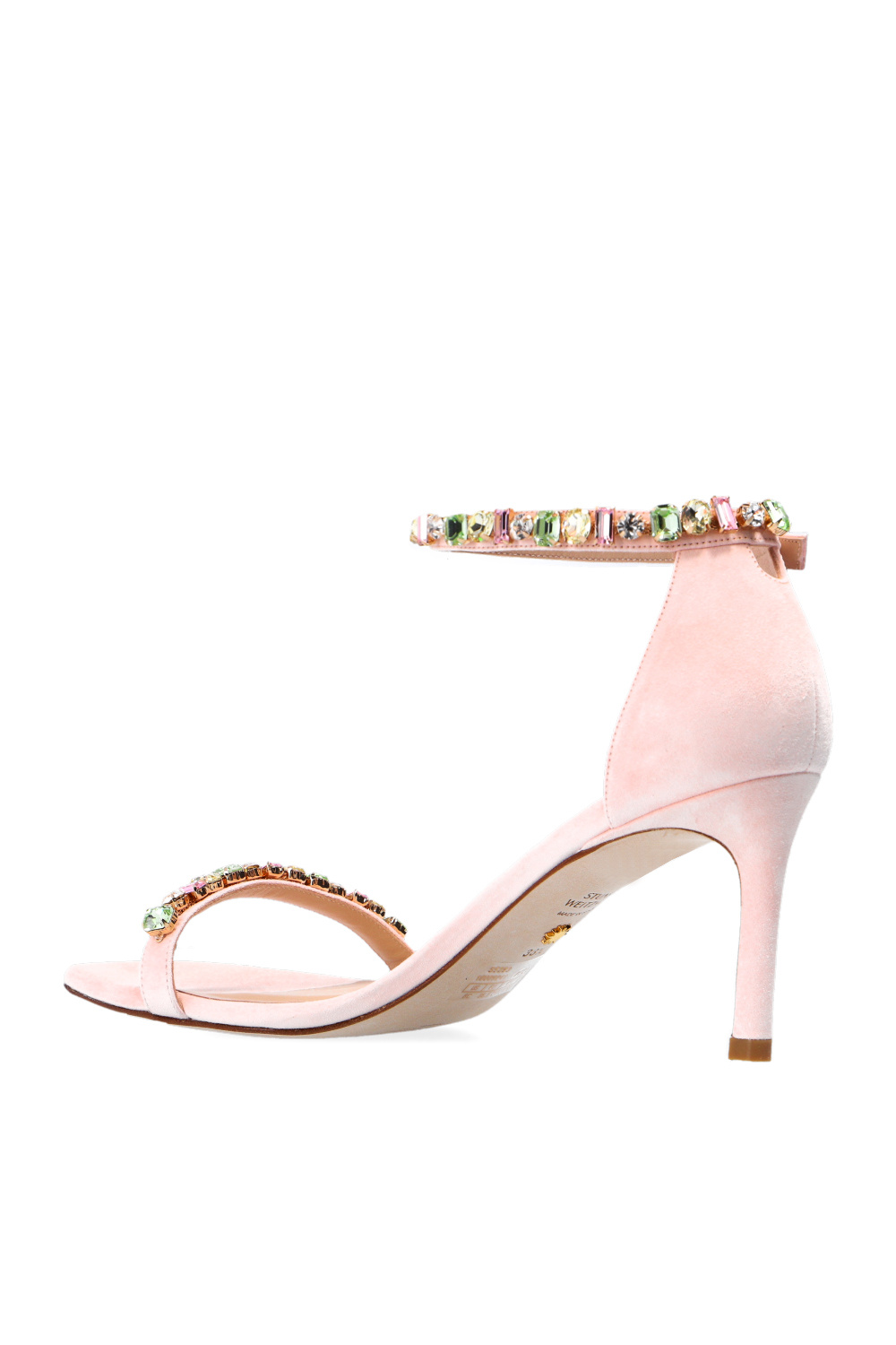 Stuart Weitzman ‘Nunakedstraight’ heeled sandals